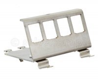Adapter z mocowaniem na szynę DIN na 4 moduły Keystone 7054-M