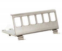 Adapter z mocowaniem na szynę DIN na 6 modułów Keystone 7056-M