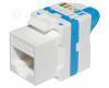 Moduł KEYSTONE kat.5e, RJ45, UTP, skręcany 2400-2