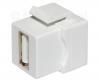 Moduł keystone łącznik USB-A 2.0 kompaktowy 2955-2