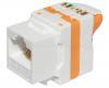 Moduł keystone RJ45 kat. 6A UTP beznarzędziowy 2404-2