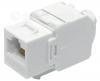 Moduł keystone RJ45 kat. 6A UTP beznarzędziowy MINI 2338-2