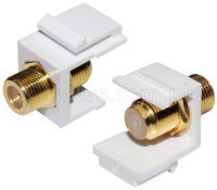 Moduł keystone gniazdo F typu "gold" 2902-2