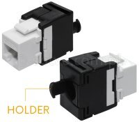 Moduł KEYSTONE kat.5e, RJ45, UTP 2333-2-H