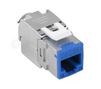 Moduł KEYSTONE kat.6A, RJ45, FTP, MINI z kolorowym frontem 2338-EC-4