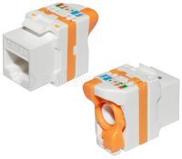 Moduł KEYSTONE kat.6A, RJ45, UTP, skręcany 2404-2