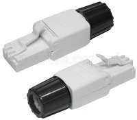 Wtyk RJ45/8P8C, kat.6, UTP 3886-O