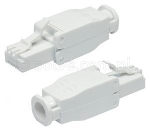 Wtyk RJ45/8P8C, kat.6, UTP 3886