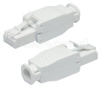 Wtyk RJ45/8P8C, kat.6, UTP 3886