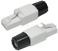 Wtyk RJ45/8P8C, kat.6A, UTP 3886A-O