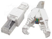 Wtyk RJ45/8P8C, kat.6A, UTP