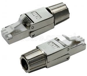 Wtyk RJ45/8P8C, kat.7, FTP 3887-SO