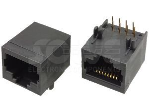 Złacze gniazdo RJ-45  8p8c  THT 1087-0-08-131