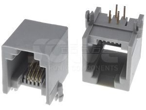 Złącze gniazdo RJ11 6p4c THT 1012-0-64-03C