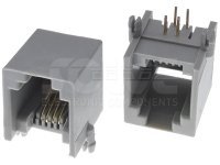 Złącze gniazdo RJ11 6p4c THT 1012-0-64-03C