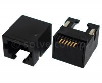 Złącze gniazdo RJ12 6p6c SMD kątowe 1200-0-66-162