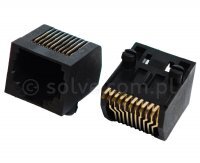 Złącze gniazdo RJ12 6p6c SMD kątowe 1229-0-00-162