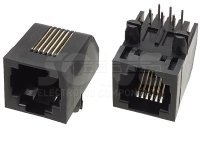 Złacze gniazdo RJ12 6p6c THT 1019-0-66-13C