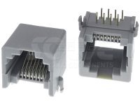 Złącze gniazdo RJ45 8p8c THT 1012-0-88-03C