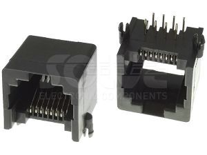 Złącze gniazdo RJ45 8p8c THT 1012-0-88-13C