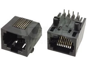 Złącze gniazdo RJ45 8p8c THT 1019-0-88-13C