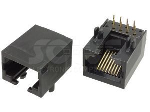 Złącze gniazdo RJ45 8p8c THT 1043-0-08-13C