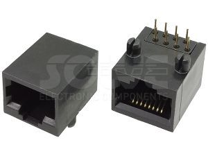 Złącze gniazdo RJ45 8p8c THT 1088-0-88-162