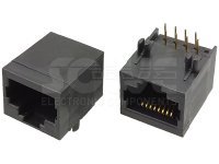 Złącze gniazdo RJ45 8p8c THT 1090-0-08-13C