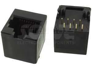 Złącze gniazdo RJ45 8p8c THT pionowe 1046-0-88-162