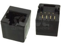 Złącze gniazdo RJ45 8p8c THT pionowe 1046-0-88-162